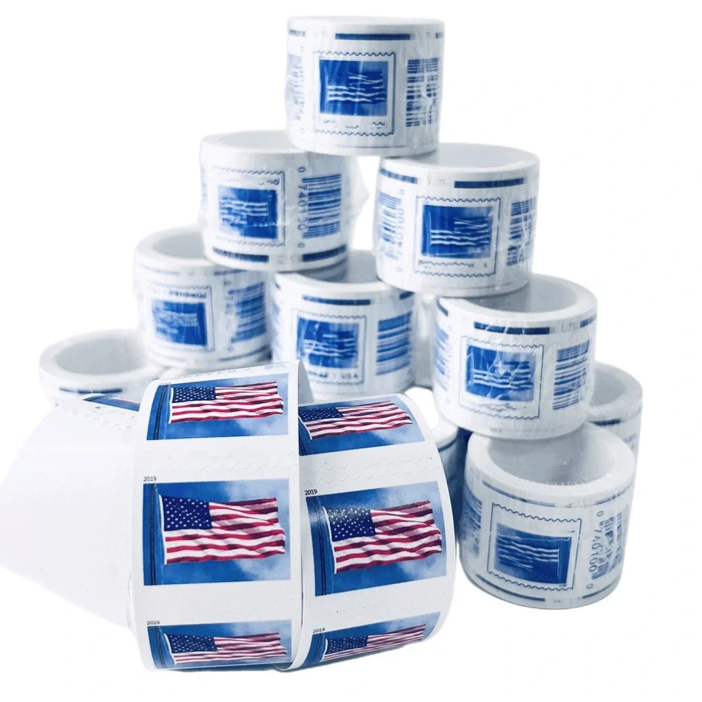 USPS 2019 National Flag Permanent Commemorative Stamps (500 pieces)